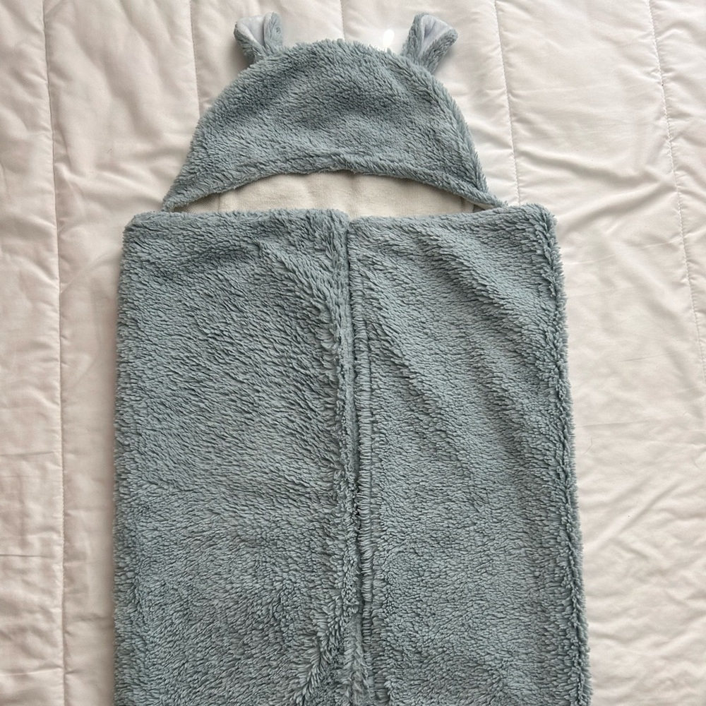 Pottery Barn Kids Boy Bath Towel. Blue. One Size